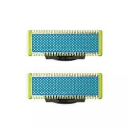 Philips Bodycare OneBlade Rasierklingen Blau, Grün 2 St.