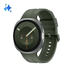Samsung, Samsung Galaxy Watch 9 (44mm, LTE, Silver) Smartwatch – silber