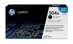 HP Toner-Modul 504A schwarz CE250A Color LaserJet CP3525 5000 S.