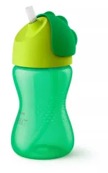 Trinklernbecher mit Strohhalm, SCF798/01, 300ml, 12-18M