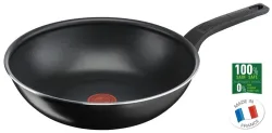 TEFAL Easy Cook & Clean Wok-Pfanne (Aluminium, Beschichtung: Titanium, 28 cm)