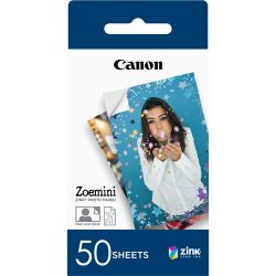 Canon Zink Papier 50x75mm 50 Blatt Fotopapier