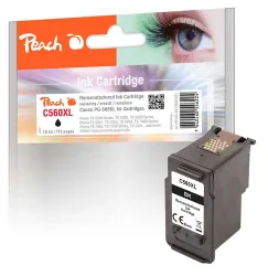 Peach C560 XL Druckkopf XL bk ersetzt Canon PG-560XL, 3712C001 für z.B. Canon Pixma TS 5350 i, Canon Pixma TS 5351 i, Canon Pixma TS 5300
