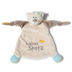Nici My First Schmusetuch Bär kleiner Spatz 40041 - beige