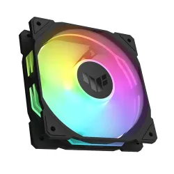 Asus TUF GAMING TR120 FAN ARGB BL PC-Gehäuse-Lüfter Schwarz (B x H x T) 120 x 120 x 28 mm inkl. LED-Beleuchtung
