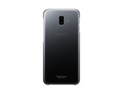 Samsung Galaxy J6 Plus Gradation Cover Hardcase Hülle Schwarz / Transparent (EF-AJ610CBEGWW)