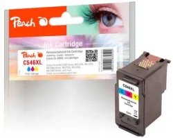 Peach C546 XL Druckkopf XL col ersetzt Canon CL-546XL, 8288B001 für z.B. Canon Pixma TS 3350, Canon Pixma MG 3051, Canon Pixma MG 2450