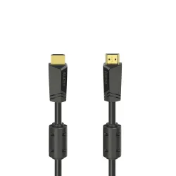 hama 00205009 High Speed HDMI?-Kabel, Stecker - Stecker, 4K, Ethernet, vergoldet, 10,0 m
