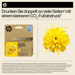 HP H937XLy Druckerpatronen XL y - HP No. 937XL y, 4S6W8NE für z.B. HP OfficeJet Pro 9100, HP OfficeJet Pro 9110 b, HP OfficeJet Pro 9117 b