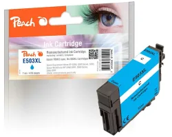 Peach E503 XL Druckerpatrone XL cy ersetzt Epson No. 503XL, T09R240 für z.B. Epson Expression Home XP -5200, Epson Expression Home XP -5205