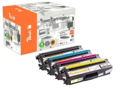 Peach B910 4 Toner (bk, c/m/y) ersetzt Brother TN-910 für z.B. Brother HLL 9310 CDW, Brother MFCL 9570 CDW, Brother HLL 9310 CDWT