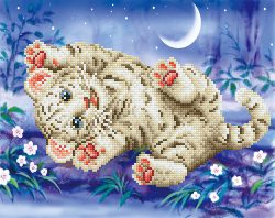 Diamond Dotz Baby Tiger 35,5x27,9cm