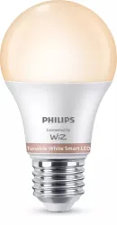 Leuchtmittel WiZ Kunststoff E27 4.7 W - Farbe: Weiss - LED - Lichtfarbe: Extra warmweiss - Helles Neutralweiss - Leuchtmittel- LED Leuchtmittel