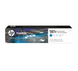 HP H981YC Druckerpatronen XL cy - HP No. 981Y C, L0R13A für z.B. HP PageWide Enterprise Color 550, HP PageWide Enterprise Color 556 dn