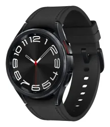 SAMSUNG Galaxy Watch6 Classic (43 mm, Bluetooth-Version) - Smartwatch (Breite: 20 -, Black)