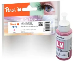 Peach E673 Tintenbehälter mali ersetzt Epson T6736LM, C13T67364A für z.B. Epson EcoTank L 1800 ITS, Epson EcoTank L 800, Epson EcoTank L 805