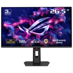 Asus ROG Strix OLED XG27AQDPG Gaming Monitor EEK F (A - G) 67.3 cm (26.5 Zoll) 2560 x 1440 Pixel 16:9 0.03 ms OLED