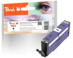 Peach C581 PB Druckerpatrone blph ersetzt Canon CLI-581PB, 2107C001 für z.B. Canon Pixma TS 8350, Canon Pixma TS 8351 a, Canon Pixma TS 8351