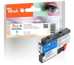 Peach B3235 XLC Druckerpatrone XL cy ersetzt Brother LC-3235XLC für z.B. Brother DCPJ 1100 DW, Brother MFCJ 1300 DW
