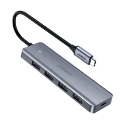 UGREEN USB-C Hub 4in1, Silver 70336 4xUSB-A