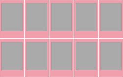 Fujifilm Instax Mini Pink Lemonade 10S - Colorfilm (Weiss)