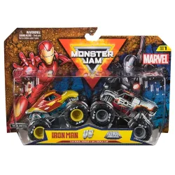 MNJ Monster Jam 2-Pack 1:64 Marvel Fix2