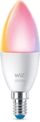 WIZ, Leuchtmittel WiZ Kunststoff E14 4.9 W - Farbe: Weiss - LED - Lichtfarbe: Neutralweiss - Material: Plastik - Leuchtmittel- LED Leuchtmittel