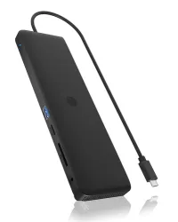 ICY BOX USB-C Triple DockingStation IB-DK2116-C 4K, 2xHDMI & 1xDP, 4x USB, GB