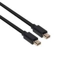 club3D Mini-DisplayPort Anschlusskabel Mini DisplayPort Stecker, Mini DisplayPort Stecker 2.00 m Schwarz CAC-2161