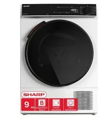 Sharp, Wäschetrockner, Sharp KD-WNHB9S9GWB Wäschetrockner,