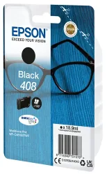 Epson E408 Druckerpatronen bk - Epson No. 408, T09J140 für z.B. Epson WorkForce Pro WFC 4310 DW, Epson WorkForce Pro WFC 4810 DTWF