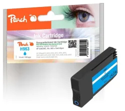 Peach HP 963 C Druckerpatrone cy ersetzt HP No. 963 C, 3JA23AE für z.B. HP OfficeJet Pro 9010, HP OfficeJet Pro 9012, HP OfficeJet Pro 9013