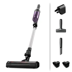 Rowenta RH1129WO X-Nano Besenstaubsauger – Akku Staubsauger/Besenstaubsauger – silber