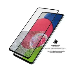 PanzerGlass - Schutzglas für Galaxy A52/A52 5G/A52s/A53 5G, Antibakteriell, Transparent, One Size