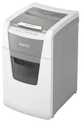 Leitz IQ Autofeed Office 150 P4 Aktenvernichter 150 Blatt Partikelschnitt 4 x 30 mm P-4 44 l Vernichtet auch