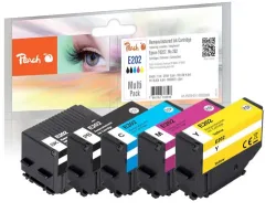 Peach - PI200-674 Druckerpatrone 5 Stück(e) Kompatibel Standardertrag Schwarz, Cyan, Magenta, Gelb, One Size