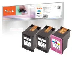 Peach HP 305 3 Druckköpfe (2*bk, col) ersetzt HP No. 305, 3YM61AE*2, 3YM60AE für z.B. HP DeskJet 2700, HP DeskJet Plus 4122, HP Envy Pro 6430