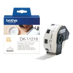 PTOUCH Etiketten rund 24mm DK-11218 QL-500/550 1000 Stk./Rolle