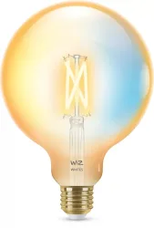 Leuchtmittel WiZ Glas E27 6.7 W - Farbe: Bernstein - LED - Lichtfarbe: Extra warmweiss - Tageslichtweiss - Leuchtmittel- LED Leuchtmittel