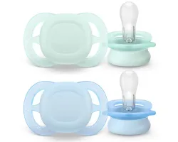 Philips Avent Ultra Start Schnuller 0-6 Monate, Grün/Blau