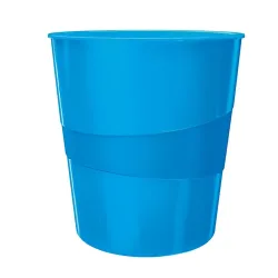 LEITZ Papierkorb WOW 15 Liter 52781036 blau