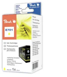 Peach E70 Druckerpatrone XL ye ersetzt Epson T7014 y, C13T70144010 für z.B. Epson WorkForce Pro WP -4015 DN, Epson WorkForce Pro WP -4095 DN