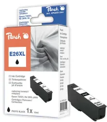 Peach E26 XLphbk Druckerpatrone XL bkph ersetzt Epson No. 26XL phbk, C13T26314010 für z.B. Epson Expression Premium XP -510
