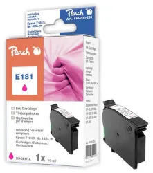 Peach E18 XLm Druckerpatrone XL ma ersetzt Epson No. 18XL m, C13T18134010 für z.B. Epson Expression Home XP -100, Epson Expression Home XP -102