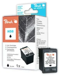 Peach HP 56 Druckkopf bk ersetzt HP No. 56, C6656AE für z.B. HP DeskJet 450 CBI, HP DeskJet 450 CI, HP DeskJet 450, HP DeskJet 450 WBT, HP DeskJet 5100