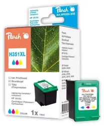 Peach HP 351 XL Druckkopf XL col ersetzt HP No. 351XL, CB338EE für z.B. HP DeskJet D 4200, HP DeskJet D 4260, HP DeskJet D 4300, HP DeskJet D 4360