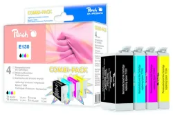 Peach - Tintenset Epson T1305 BK, C, M, Y, One Size