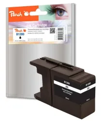 Peach B1280 XLBK Druckerpatrone XL bk ersetzt Brother LC-1280XLBK für z.B. Brother MFCJ 5910 DW, Brother MFCJ 6510 DW, Brother MFCJ 6710 DW
