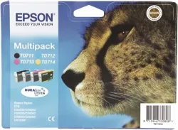 Epson E715 Druckerpatronen XL bk - Epson T0715, C13T07154010 für z.B. Epson Stylus DX 7400, Epson Stylus SX 210, Epson Stylus D 120