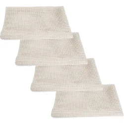 4er-Set Teppich Antirutschunterlage, zuschneidbar, 80 x 200 cm